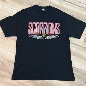 Scorpions black t-shirt size XL